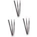 HAPINARY 3pcs 2 1 Eyebrow Pencil Waterproof Eyebrow Pencils Eyebrow Brush Waterproof Brow Pencil Stand Preamp - Buy Online on SooperMarket.com