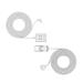 Ring Stick Up Cam Plug-In Power Adapter Barrel Plug - White | Indoor/Outdoor Compatibility - Buy Online on SooperMarket.com