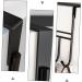 ABOOFAN 7 Door Hook Coat Hangers Hat Hangers Rustic Decor Over Door Organizer Hanging Office Storage Rack - Buy Online on SooperMarket.com