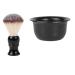 Perfeclan Shaving Brush for Men with Mustache Shaving Bowl Shaving Conditioner Shaving Bowl with Rich Lather Shaving Brush