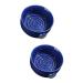 Angoily 2 STK bowl for shaving brush men shave soap shell shaving cup shell shaving shall shell shaving foam soap shell shaving car-shaving soap foam shell ceramic bluex2st 11.5x11.5cmx2pcs