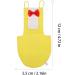 iplusmile Budgie Bird Diaper Nappy with Bowtie - Parakeet Cockatiel Costume (Yellow S) | International Shipping - Buy Online on SooperMarket.com
