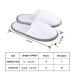 Spa Slippers Closed Toe - 12 Pairs Disposable Hotel Indoor Fluffy Coral Fleece - White 12 Pair Pack - Buy Online on SooperMarket.com