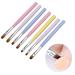 7-Piece Nail Brush Set | Gel & UV Gel Brushes for Acrylic Nail Art | Perfect for Stunning Designs - Buy Online on SooperMarket.com