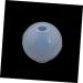 NUOBESTY 9pcs Resin Epoxy Candle Molds Mini Sphere Diy Silicone Mold Epoxy Resin Crystal Epoxy Bracelet Beads White 3.50X3.50X3.50CM - Buy Online on SooperMarket.com