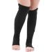 Calf Compression Stockings for Men & Women | Knee Support Socks for Varicose Vein Relief | Breathable Elastic Footstulps for Lymphedema (S/M) - Black - Buy Online on SooperMarket.com