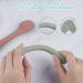 Vicloon 4 Pcs Silicone Baby Spoons - Self-Feeding Weaning Spoons for Kids, Toddlers, Children, Infants - Khaki Series - Buy Online on SooperMarket.com