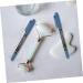 Hemoton 5pcs Pen Eyebrow Pen Pens Eyebrow Position Pen Double Head Drawing Tool 13.9x1.8cm Blue - Buy Online on SooperMarket.com