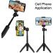 Extendable Selfie Stick Mini Tripod 2 in 1 for GoPro, AKASO Action Cameras | Portable Vlog Tripod - Buy Online on SooperMarket.com