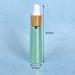 Buy Tianzd 12-Pack 10ml Chrome Green Glass Drip Bottles with Pipettes for Essential Oils & Perfumes - Gold Screw Cap - Buy Online on SooperMarket.com