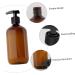 FRCOLOR 15 Pcs Lotion Press Bottle Travel Body Wash Lotion Pump Bottles Dispenser Travel Shampoo 500ml Travel Container Plastic Pump Bottle Travel Lotion Liquid Pump Emulsion The Pet Brownx3pcs 19.5x6.4cmx3pcs - Buy Online on SooperMarket.com