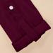 LCZIWO Women's Solid Wine Maxi Dress - Rolled-Up Long Sleeve, Slim Fit Button Up Casual Dress (XX-Large) - Buy Online on SooperMarket.com