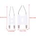 Rudfuz Universal H-Type Ignition Electrodes for Oil Burners - Ceramic Double Pencil & Siamesian Pins | Reliable Ignition Solutions - Buy Online on SooperMarket.com