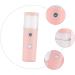 Baluue Facial Humidifier Mini Humidifier Facial Mist Sprayer Skin Moistener Nano Misting Sprayer Abs Pink - Buy Online on SooperMarket.com