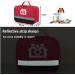 Zimohe 2PCs Large Waterproof Medication Bag - Empty Medicine Storage for Home Office Camping & Auto | Red M - Buy Online on SooperMarket.com