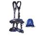 CroSight Climbing Seat Belt, Caving, Rock Climbing and Rappelling Equipment, Body Guard Protect, Rappelling Rescuing Equip Black & Dark Blue-01