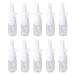 Artibetter 10 pieces of empty nasal spray bottle Refillable atomizable atomizable spray bottle brown las for make-up water perfume essential oils 10 ml