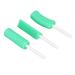 6 Pack Orthodontic Chewies Portable Hygienic Silicone Aligner Trays for Men and Women(Green)