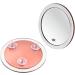 YoHumk 15X Magnifying Makeup Mirror - 6 Inch Round Mirror for Precise Tweezing, Eyebrow Grooming, and Blackhead Removal - Easy Mounting with 3 Suction Cups - Buy Online on SooperMarket.com
