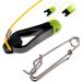 OUHUAN 2pcs Plus Line Release - 17 Downrigger Release Stacker Fishing Leaders with Longline Clips Snap for International Shipping - Buy Online on SooperMarket.com