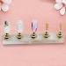 New Magnetic Acrylic Manicure Tools Nail Practice Hand Nail Exercise Base Nail Supplies Nail Tips Gold Display Stand - Buy Online on SooperMarket.com