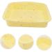 IMIKEYA 3 Pcs Cake Mold Roasting Pan Baking Pans Cupcakes Cupcake Pans Silicone Baking Molds Silicone Mold Silicone Baking Pan Non-Stick Baking Mold Silicone Bakeware Oven Silica Gel Fudge 26.5x24.5cmx3pcs Yellowx3pcs - Buy Online on SooperMarket.com
