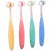 3D Three-Sided Toothbrush for Children - Soft Hair Tongue Scraper Perfect for School & Outdoor Activities - Buy Online on SooperMarket.com
