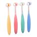 3D three -sided toothbrush soft hair tongue scraping scrap cleaning care toothbrush for children children's toothbrush for school outdoor activities other
