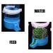 Pet Bird Cage Food Feeder Bird Water Bottle Parrot Automatic Water Feeder Water Drinker Food Feeder Waterer Clip Feeder Cage Accessories for Parrot Budgie Lovebirds Cockatiel Parakeet Cockatoo - Buy Online on SooperMarket.com
