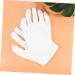 minkissy 2 Pairs White Cotton Gloves Cotton Work Gloves Hand Moisturizer Glove Party Etiquette Gloves Working Glove Moisturizing Gloves Warm Mittens Gel Gloves Warm Gloves Non-Slip Miss Spa - Buy Online on SooperMarket.com