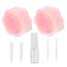 Mikinona Girl Eyelid Sticker 1 set Adhesive Spray Stickers Tape Girl Supplies Eyelid Hooded Invisible Makeup Beauty Bottle 5.3x5.3cm As Shown