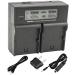 Kastar BPU60 Smart LCD Dual Fast Charger for Sony BP-U60 & PMW Series Cameras - Replacement Charger for PMW-100, PMW-200, PMW-EX3 & More - Buy Online on SooperMarket.com