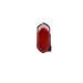 Fischer bicycle Dynamo LED rear light for protective sheet and strut fastening with integrated reflector splash water protection according to IP44 StVZO lamps