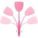 Hombrima Fly Swatter Set - 4 Strong & Flexible Manual Pest Control Tools - Multi-Color Pack for Effective Fly Management - Buy Online on SooperMarket.com