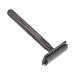 Double Edge Safety Razor for Men - Portable Zinc Alloy Brass Handle Shaving Razor | Perfect Birthday Gift | Home Salon Essential (Black) - Buy Online on SooperMarket.com