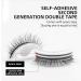 Reusable Self Adhesive Eyelashes Set - 2 Pcs with 10 Waterproof Strips | Easy to Apply False Eyelashes for Natural Look - Buy Online on SooperMarket.com