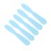 5pcs Dental Plastic Spatula Set - Impression Tool Mixing Knife & Plaster Spatula for Alginate Materials - Light Blue - Buy Online on SooperMarket.com