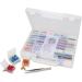 55-Piece Bead Organizer Carrying Case with Removable Compartments, Scoop, and Tweezer - Buy Online on SooperMarket.com