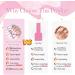 French Semi Cured Gel Nail Strips - 20 Self-Adhesive Stickers for French Tip Manicure - Salon-Quality UV/LED Lamp Required - Buy Online on SooperMarket.com