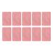 Eyelash cleaner concentrate 10 pieces eyelash shampoo foaming cleaner for eyelash extensions daily eyelash cleaning deep cleaning removal of dust and oil (pink package)