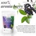 Powbab Aronia Berry Powder - 100% USA Grown Organic Chokeberry, Immune Support, Circulation & Anti-Inflammatory Boost - 3.5 Oz - Buy Online on SooperMarket.com