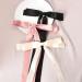 Hair Ribbon Bow Clip for Women Tassel Ribbon Bowknot Hair Clips With Long Tail Hair Bow for Girls Hair Bow Ties Long Silk Ribbon for Hair Barettes Accessories for Wedding Party Decoration - Buy Online on SooperMarket.com