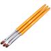 Lovenails 3 gel brush set oval - gel modeling and full cover brush - nail design and nail art for precise work - nail studio quality