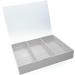 Portable Acrylic Case For Prevent Dust And Dirt Maintain The Cleanliness Suitable For Salons And Personal Use Adjustable Storage Solution Light Grey - Buy Online on SooperMarket.com