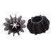 Generic 2Pcs Reusable Laundry Ball Stain Removal Anti-Tangle Roll Cleaning Wash Balls Dryer Balls Washer Machine Balls Prevent Clothes from Tangling God Clean Magic Washing Ball (Grey)
