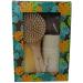 Complete Exfoliating Kit: Body Brush, Loofah Sponge, Bath Towel & Pumice Stone - Buy Online on SooperMarket.com