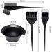 KOMUNJ 4-Piece Hair Dye Brush Set | DIY Salon Tool for Mixing & Applying Hair Dye | International Shipping Available - Buy Online on SooperMarket.com