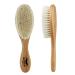Beavorty 3-Pack Mustache & Beard Brush Set - Wool Hairbrushes for Men & Baby - Premium Wooden Grooming Kit - Buy Online on SooperMarket.com