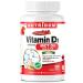 Nutridom Vitamin D3 with Coconut MCT Oil - 1 000IU (25mcg) per serving (500 Softgels) Supports Immune Fuction Muscle & Bone Health Non-GMO Gluten Free Made in Canada