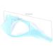 1pc Mascara Applicator Guide Tool 3 in 1 Eyelash Comb Makeup Eyelashes Comb Brush Rurler Cosmetic Tools Blue - Buy Online on SooperMarket.com